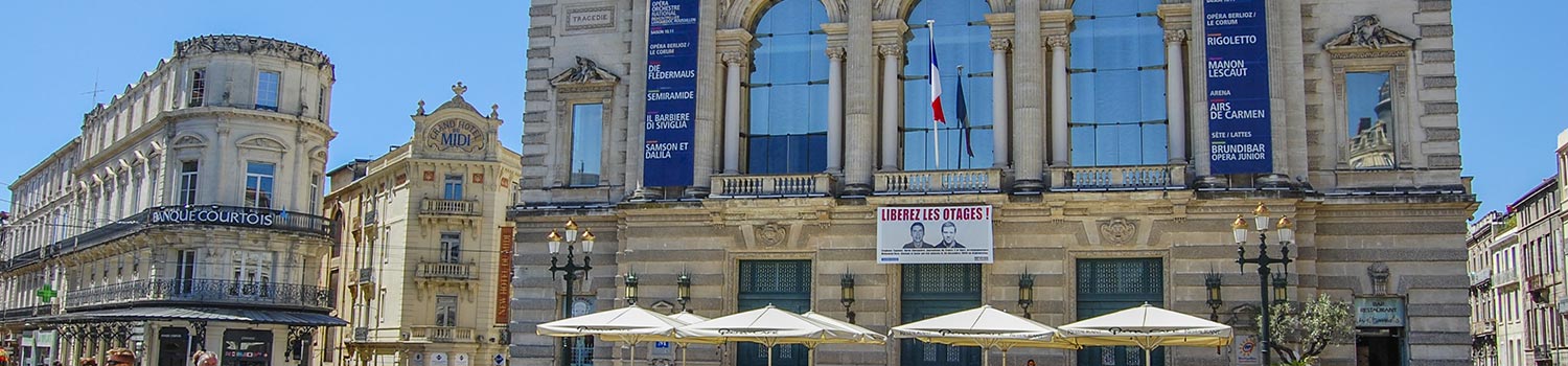 camping proche Opéra Comédie en Montpellier