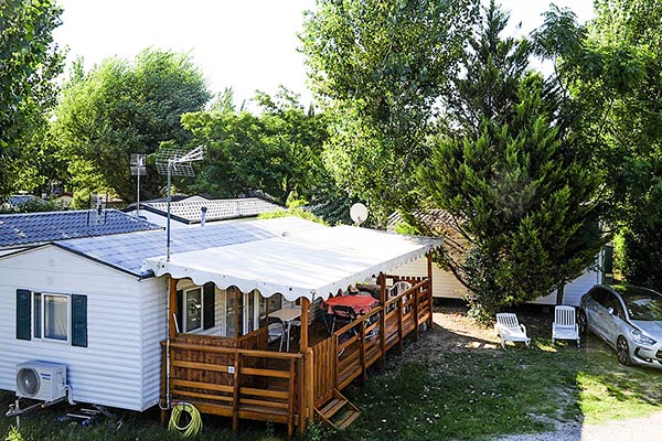 mobile home for rent camping lunel